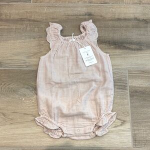 Jamie Kay Pink Ruffle Bodysuit